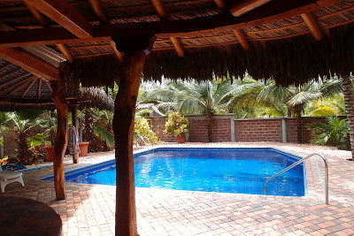 Large beachfront home or B&B for sale in Ecuador